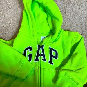GAP hooded sweater size 6-12m